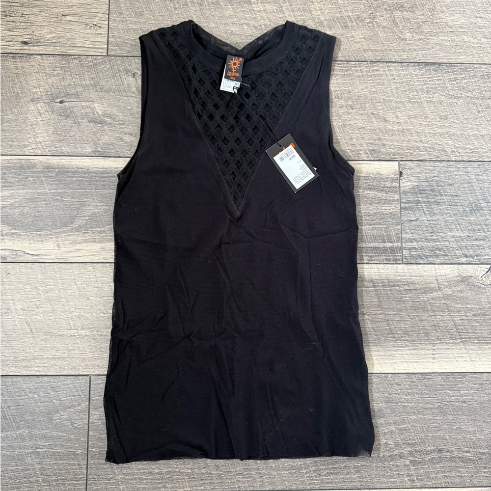 NWT Jean Paul Gaultier Mesh Top